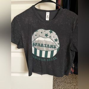 MSU crop top